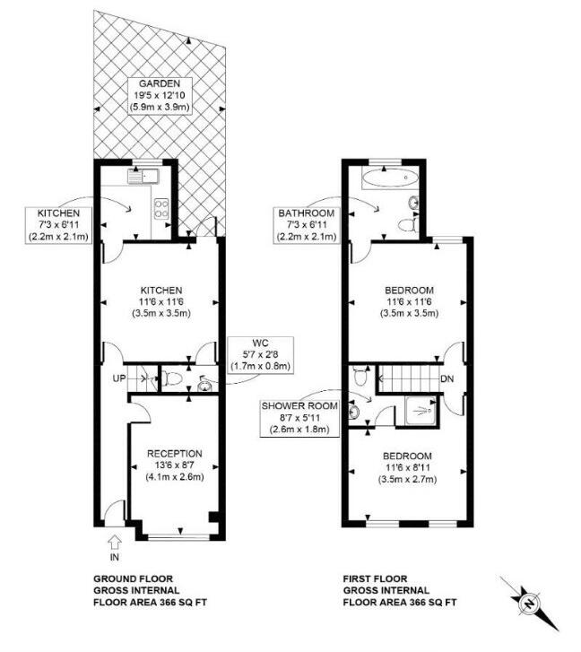 Parish Lane, London floorplan