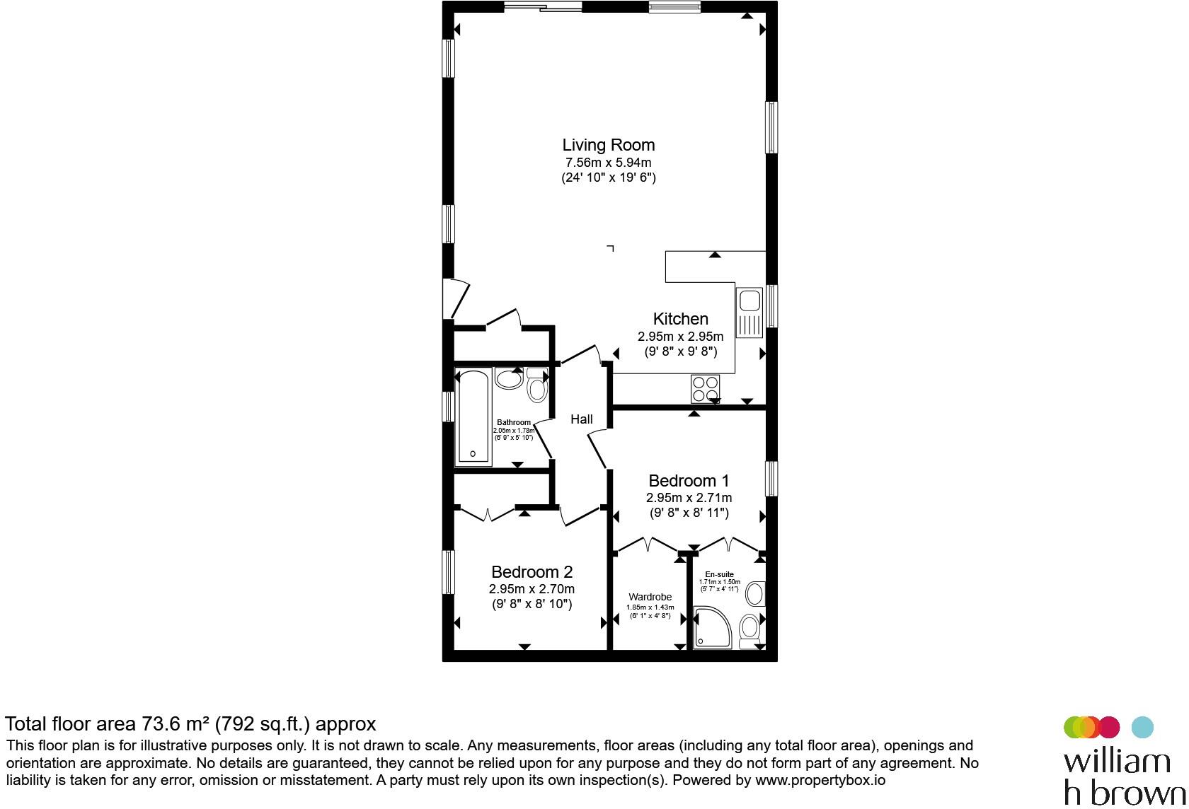 London Road, Little Clacton, Clacton-On-Sea floorplan