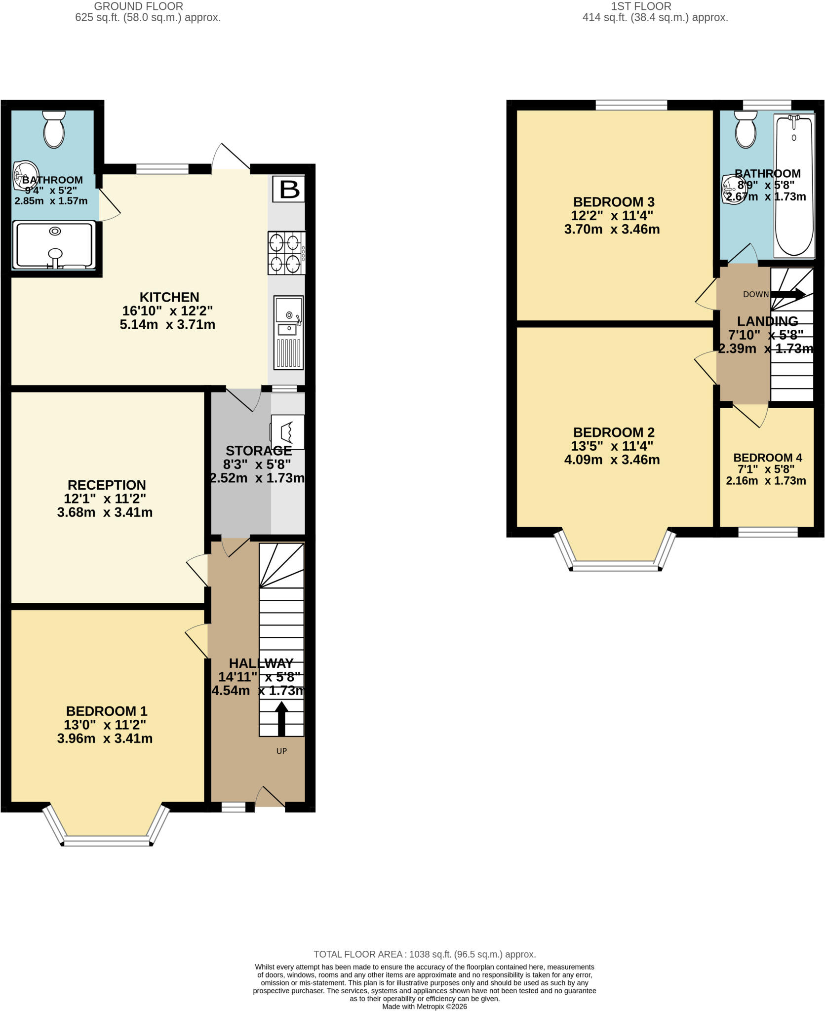 Clifford Road, Hounslow floorplan