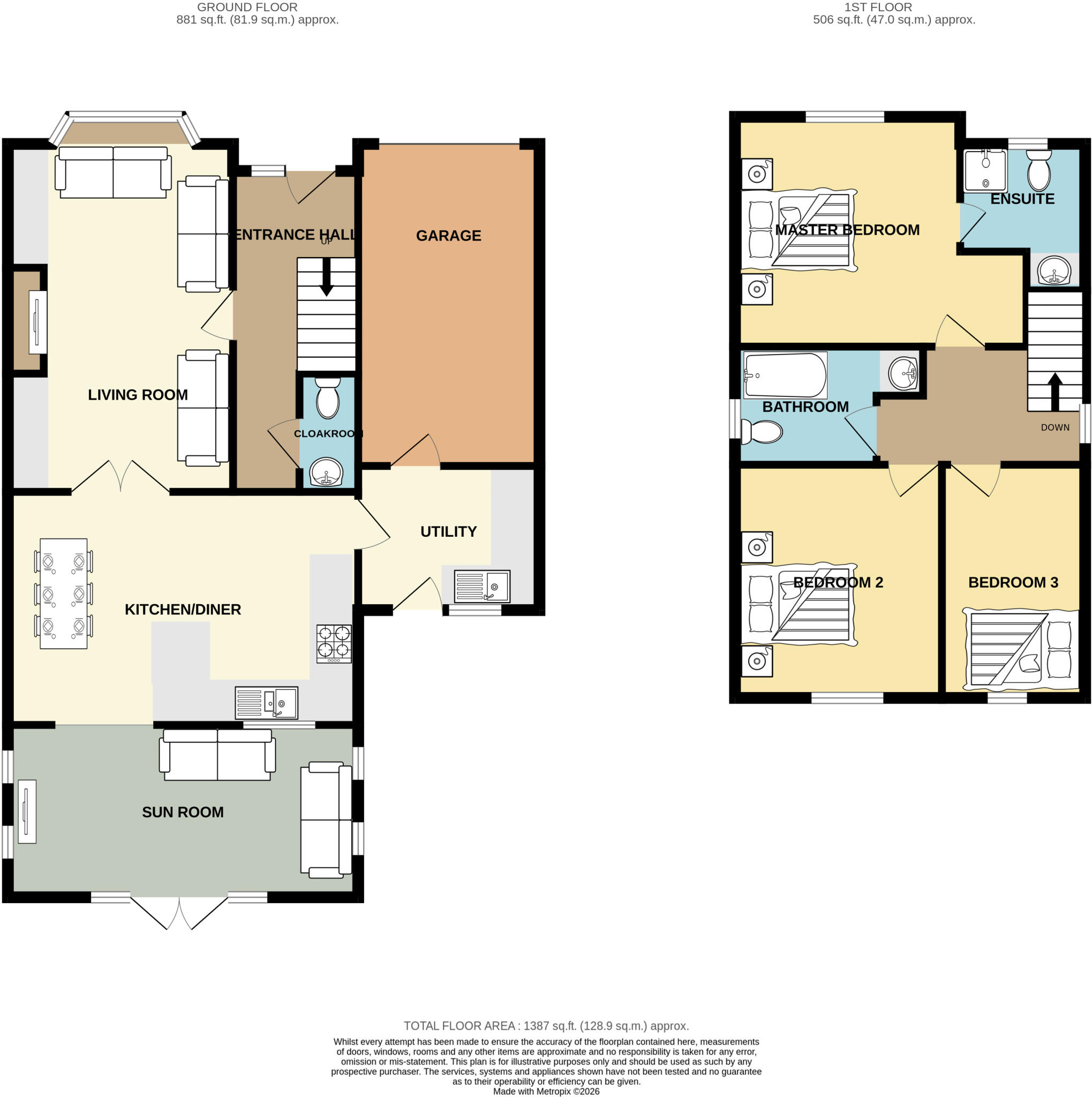 Oakwood, South Hetton, Durham, Co Durham, DH6 floorplan