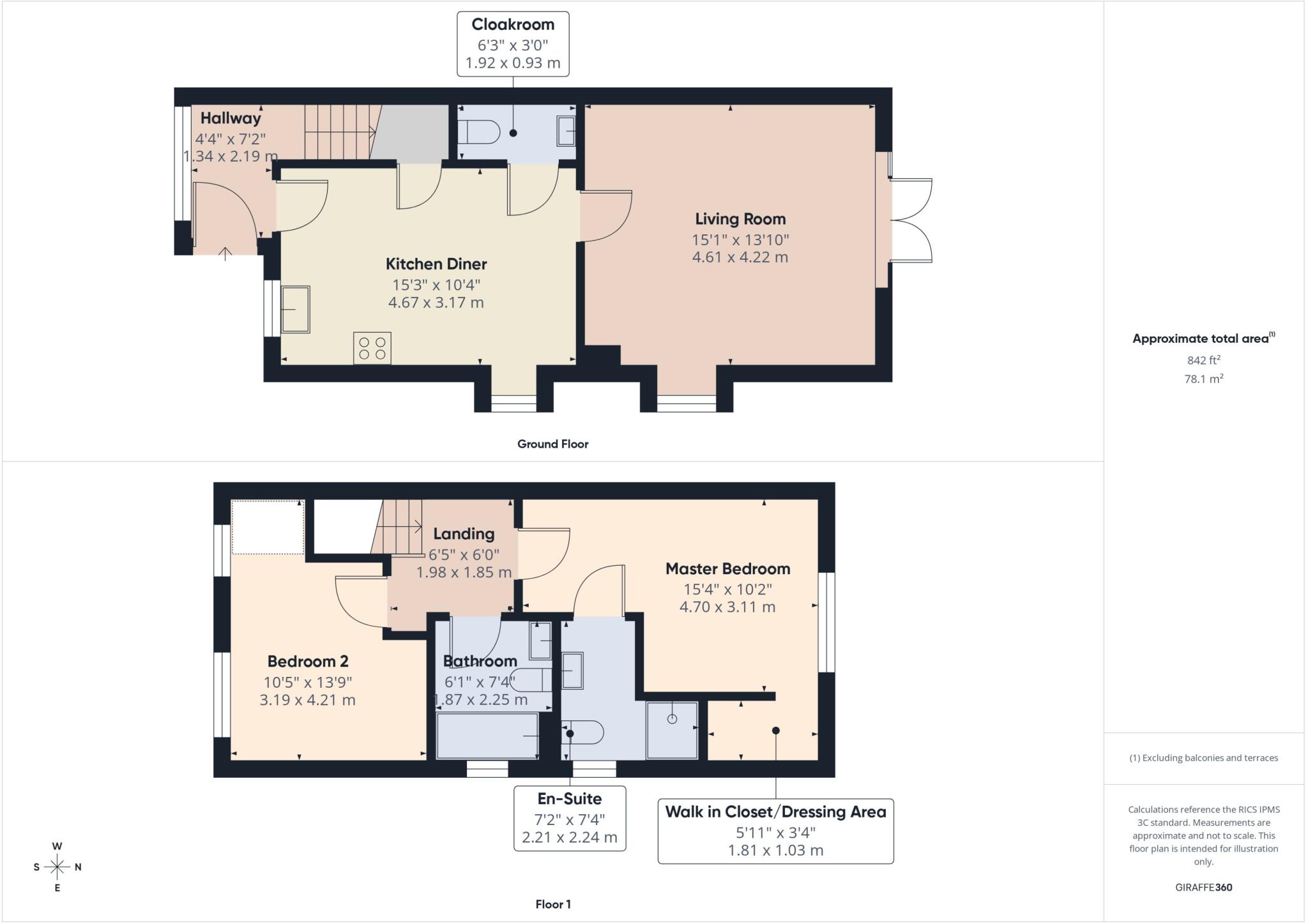 Willowbank  Close, Hinckley, LE10 floorplan