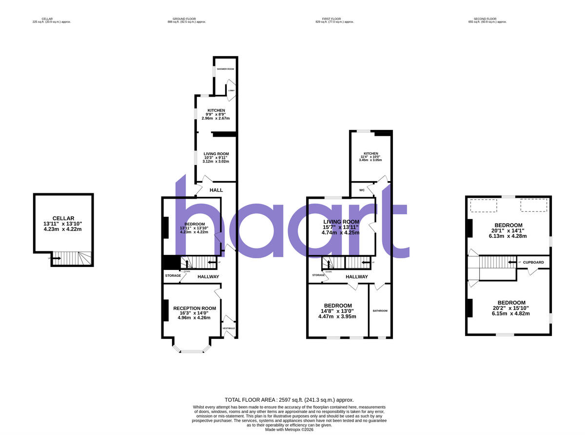 Carlyle Road, Edgbaston floorplan