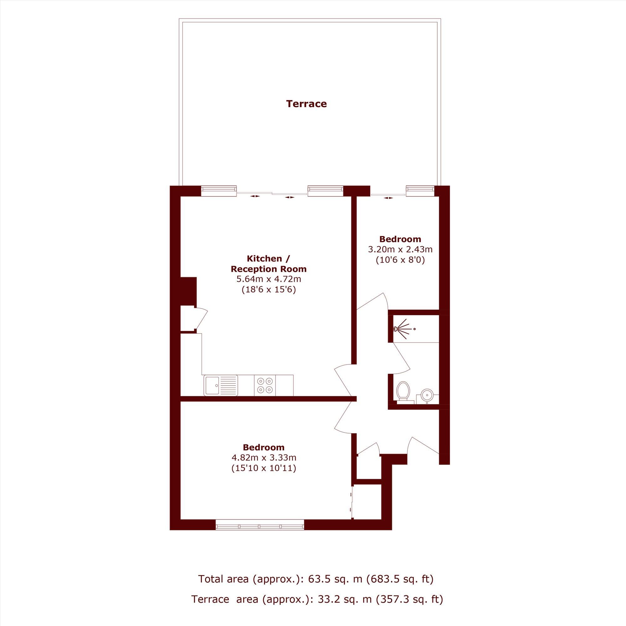 Barrhill Road, Streatham floorplan