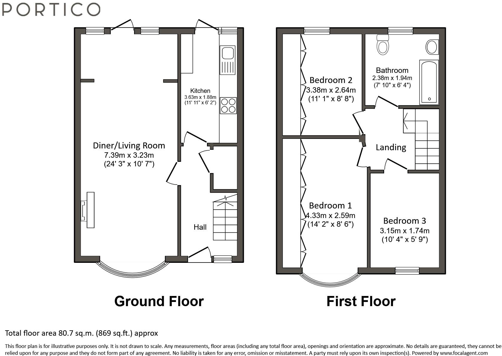 Lynn Road, IG2 floorplan
