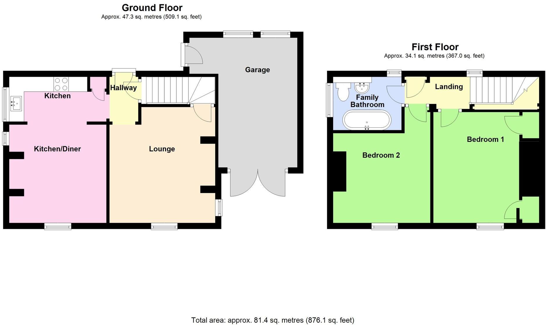 Chapel Lane, Friskney, PE22 floorplan