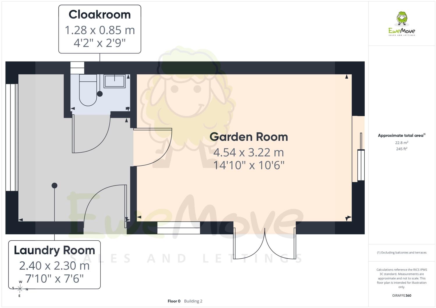 Eden Road, High Halstow Rochester, ME3 8ST floorplan