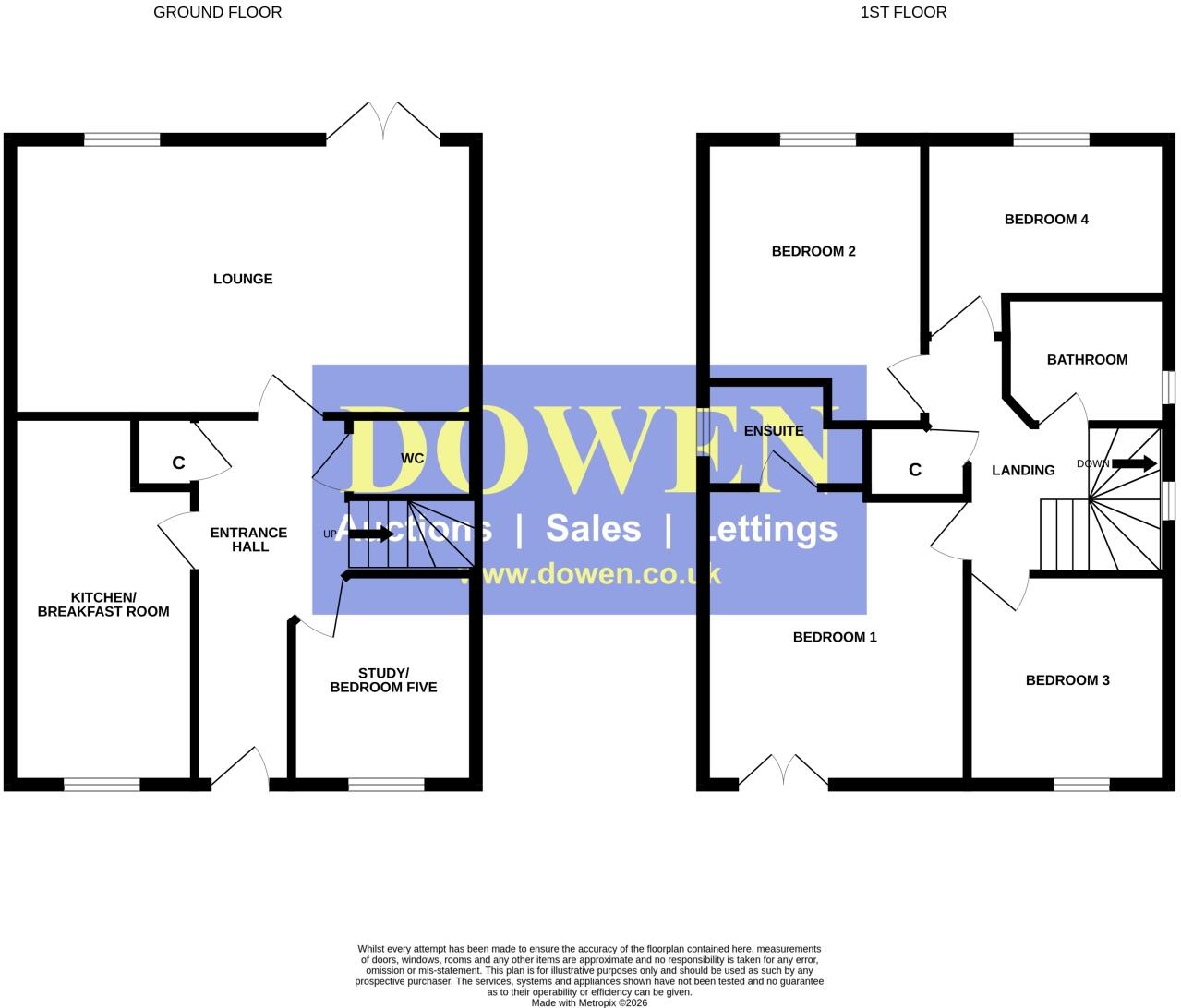 Everson Way, Spennymoor, County Durham, DL16 floorplan