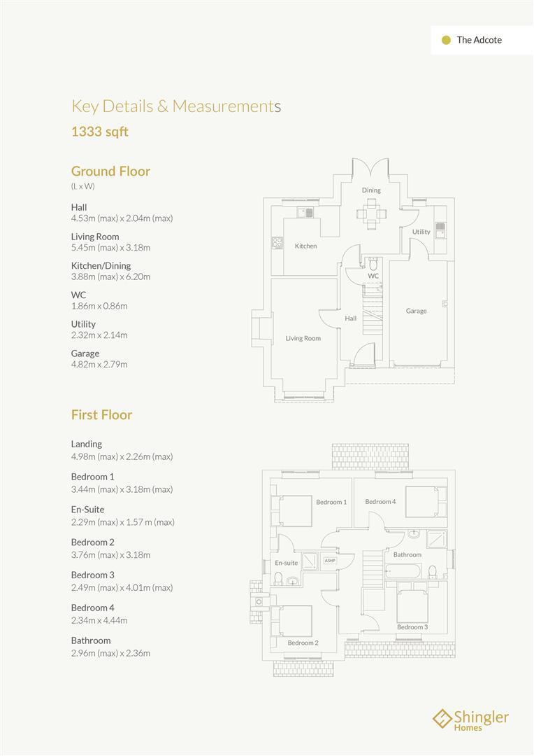 Boundary Fields, Whittington. floorplan