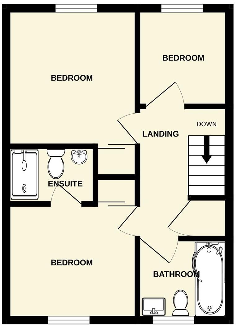Kilford Close, Amesbury, Wiltshire floorplan