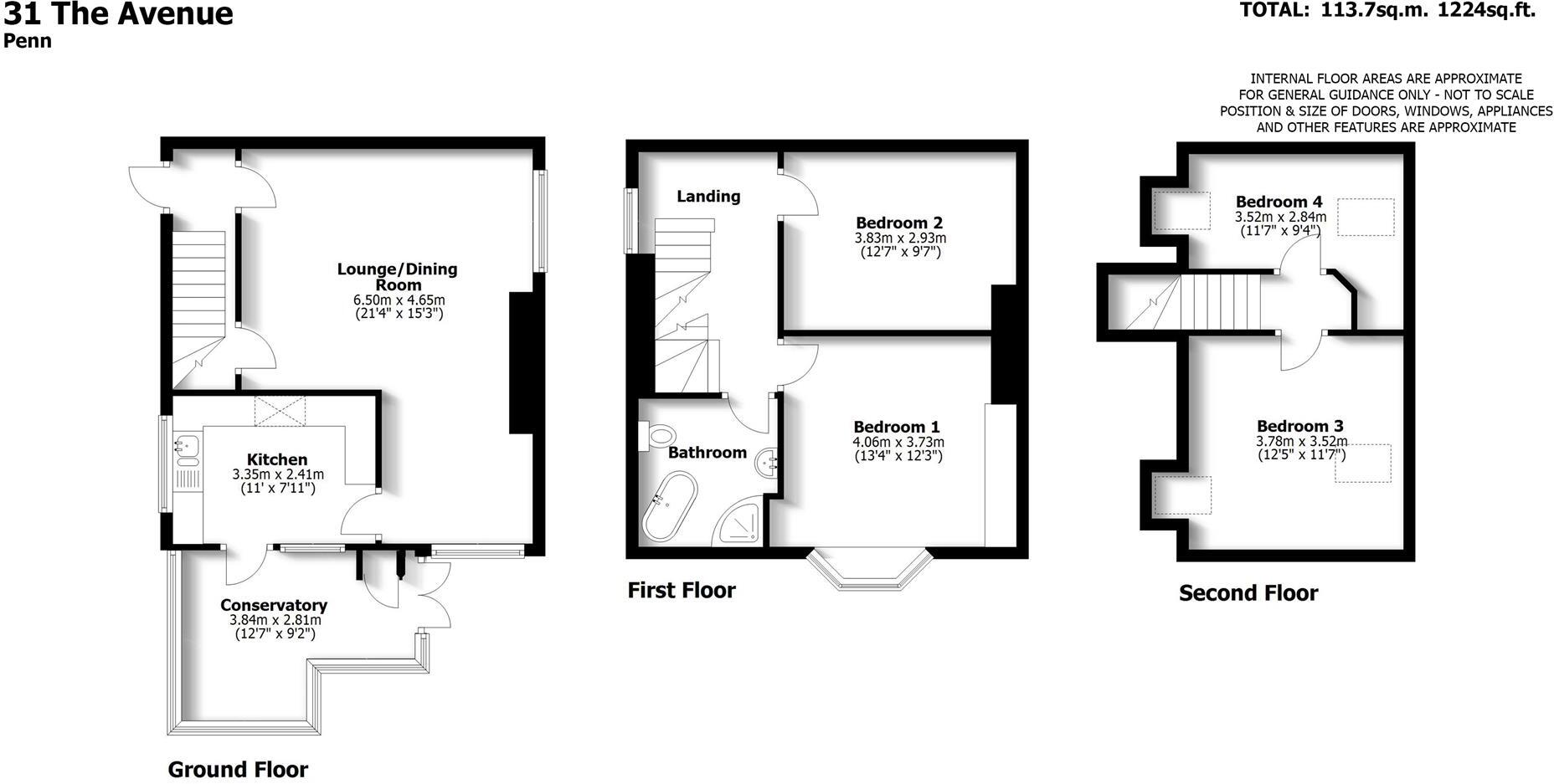 Cedar Cottage, 31 The Avenue, Penn, Wolverhampton floorplan