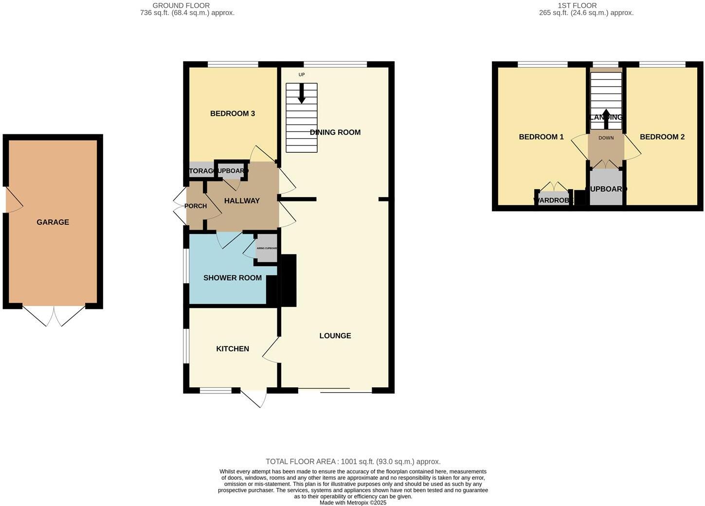 Dunster Close, Tuffley, Gloucester floorplan