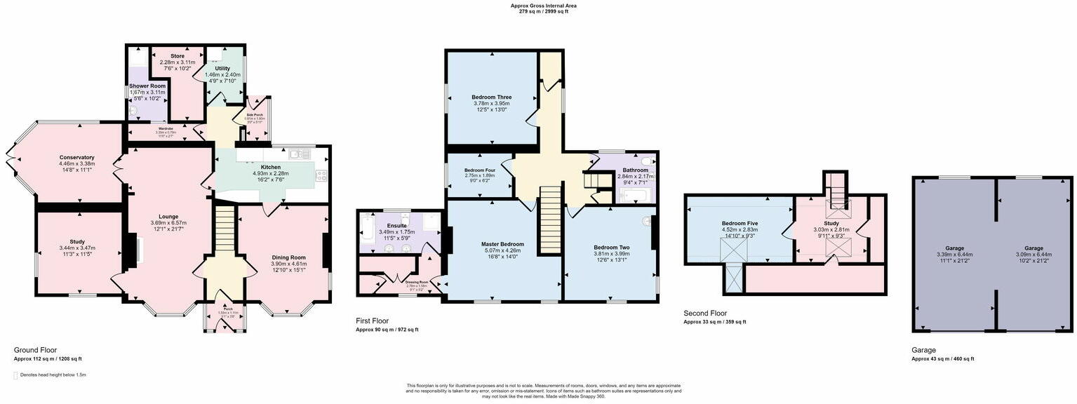 Cwm, Rhuddlan, Denbighshire LL18 5RY floorplan