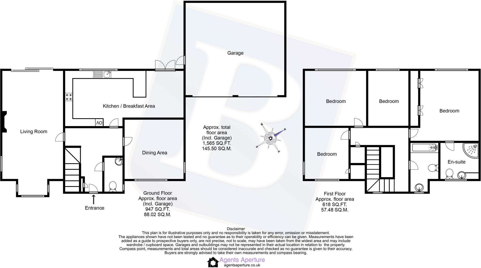 Lister Tye, Moulsham, Essex, CM2 floorplan