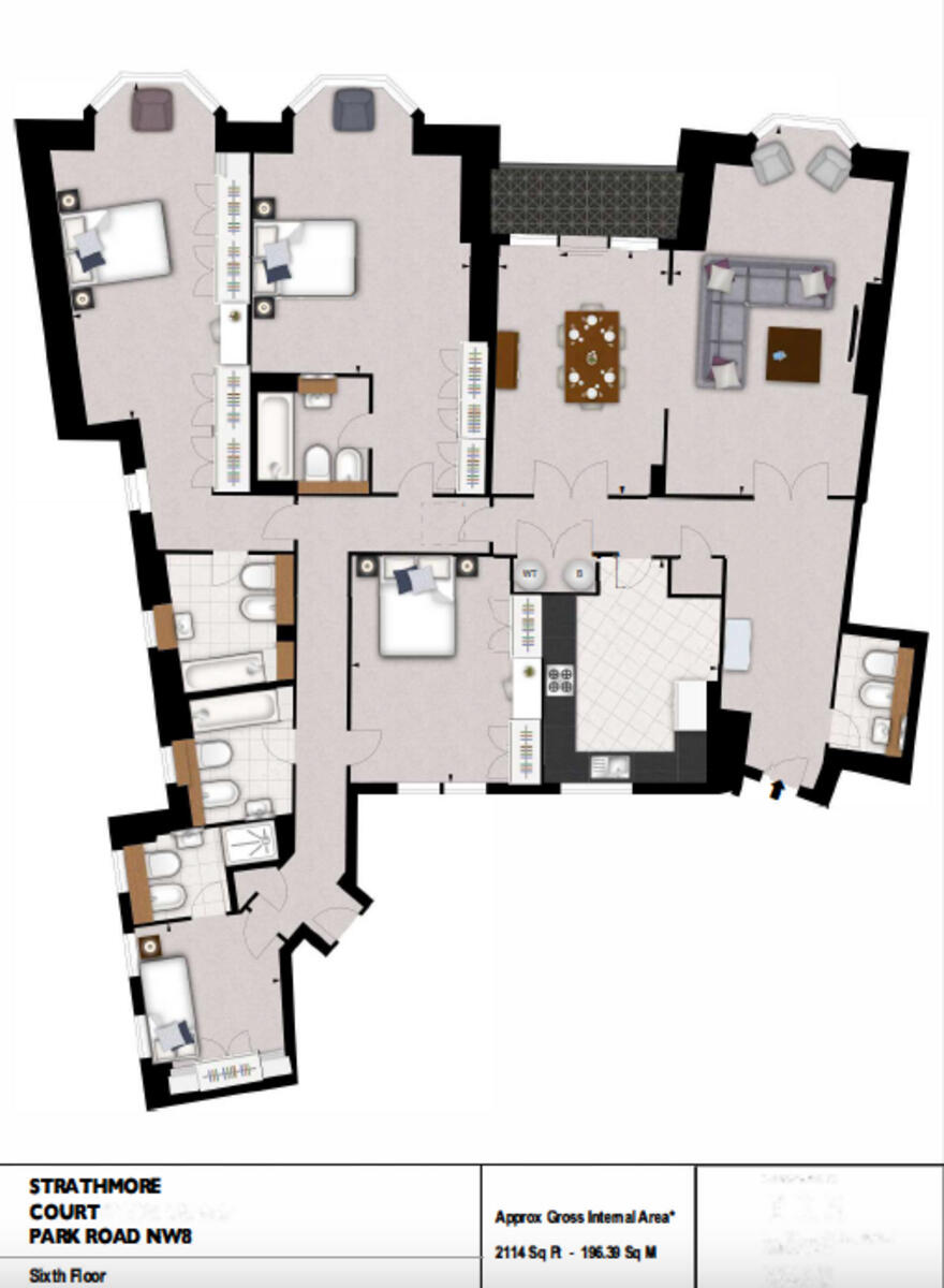 Park Road, London, NW8 floorplan