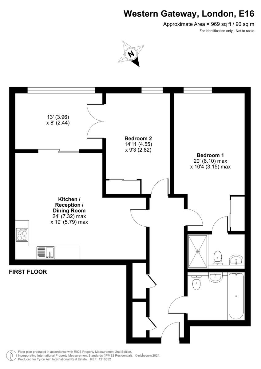 Western Gateway, London, E16 floorplan