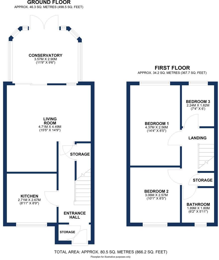 Cranberry Close, Altrincham floorplan