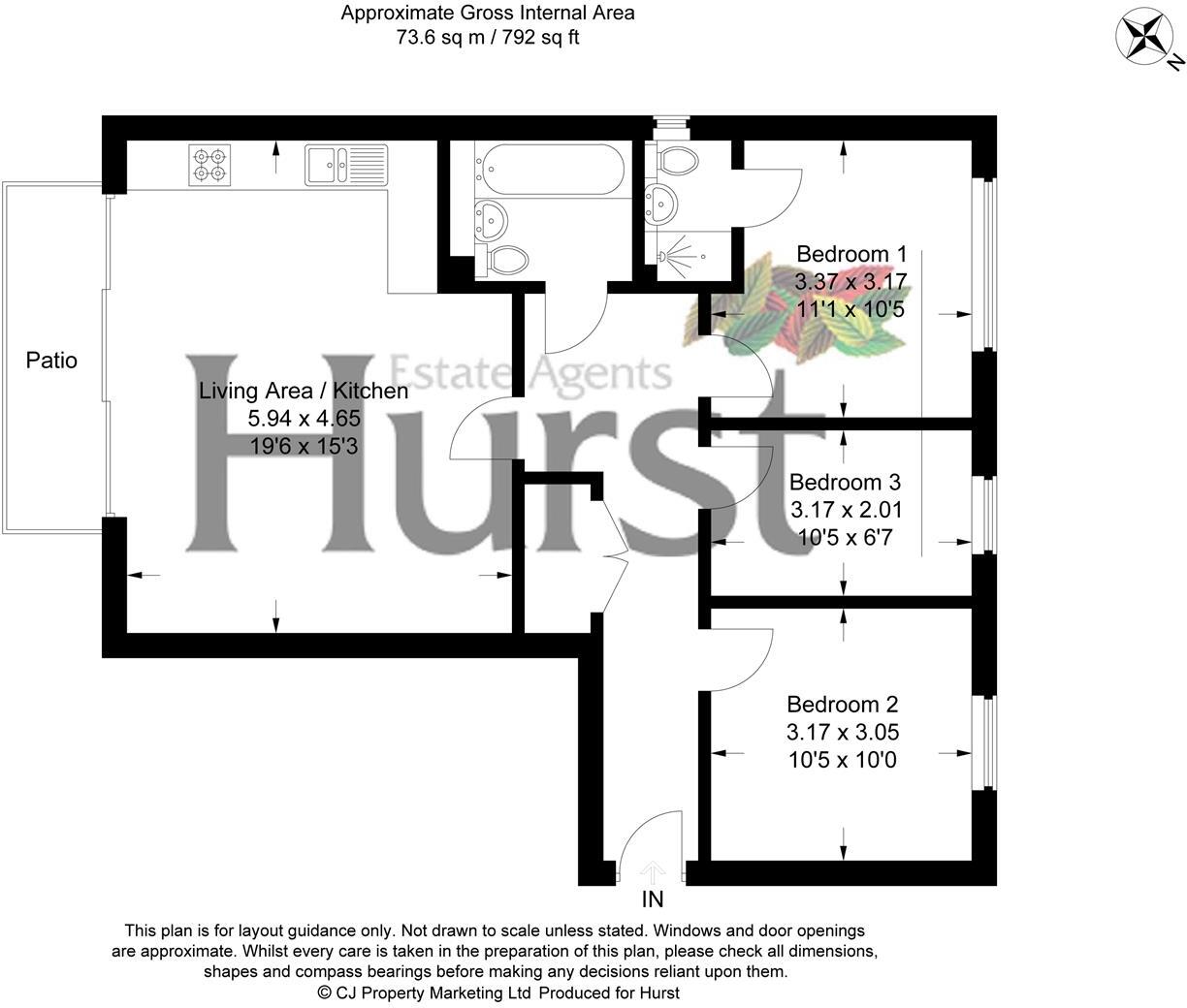 Tadros Court, High Wycombe floorplan