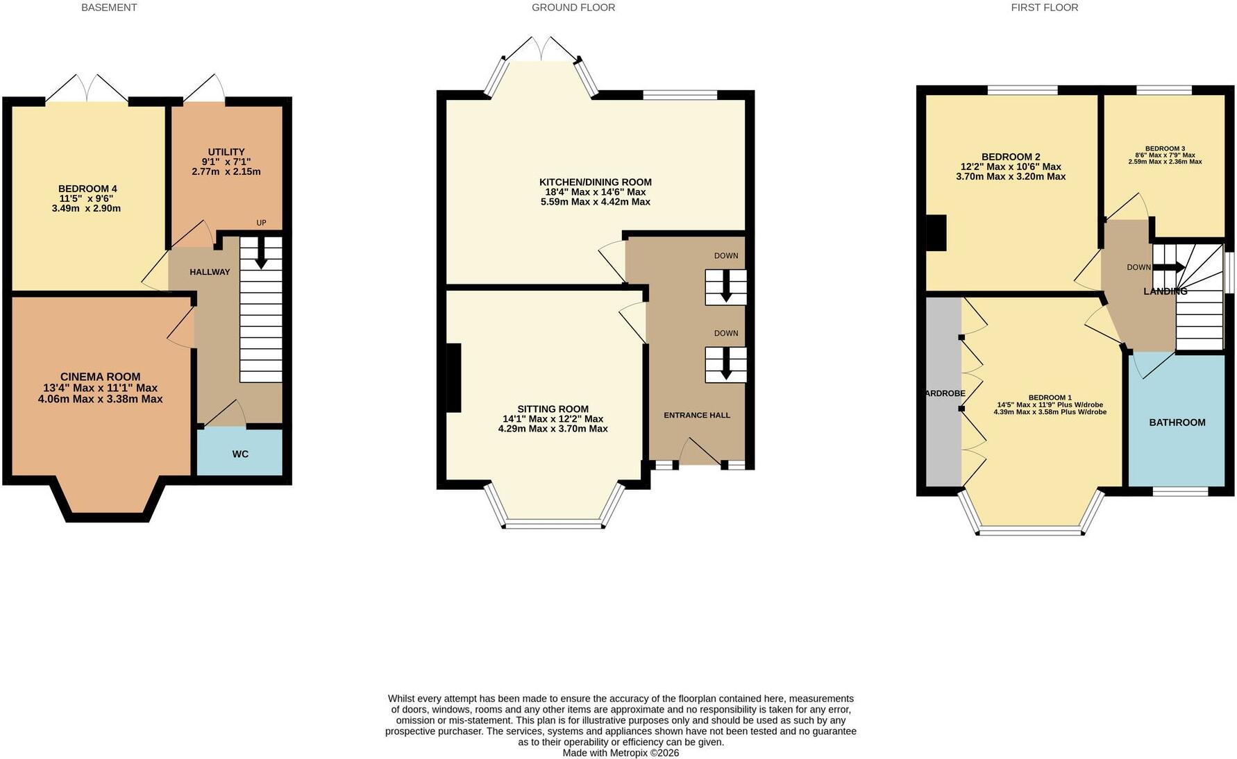 Athelstan Road, Bitterne, SO19 floorplan