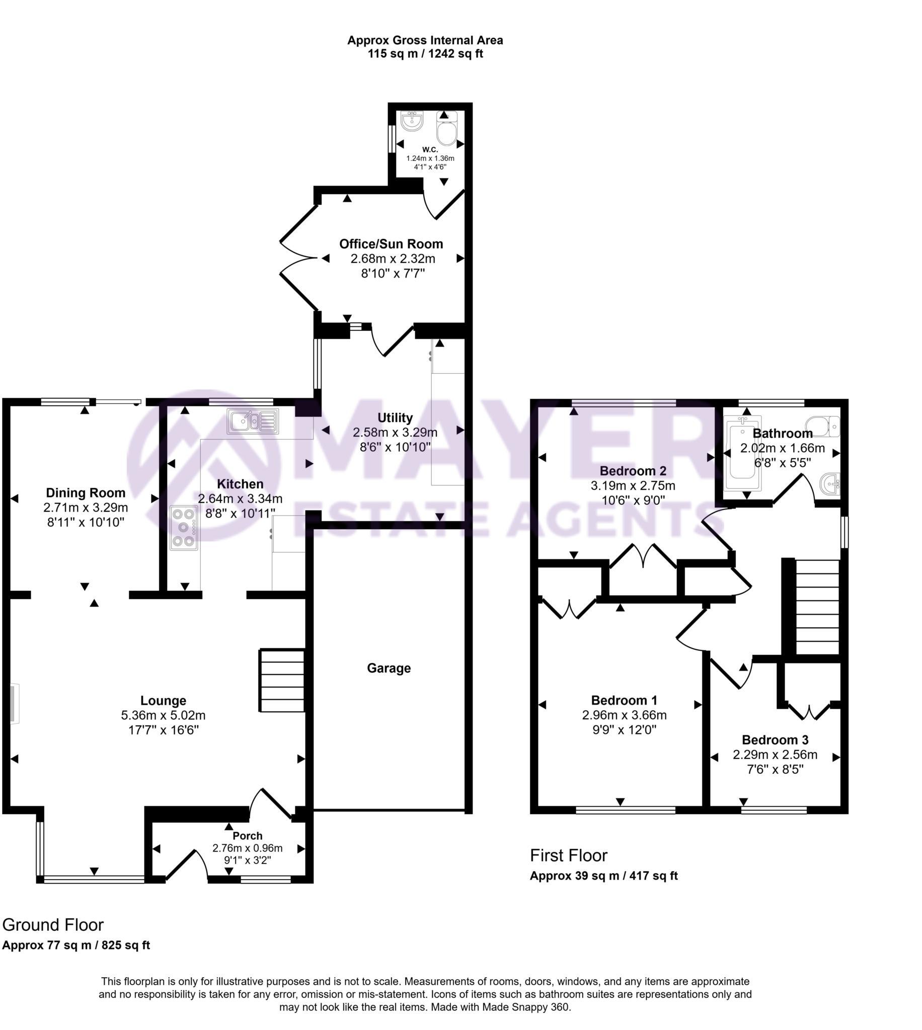 Greenwood Park Close, Plymouth floorplan