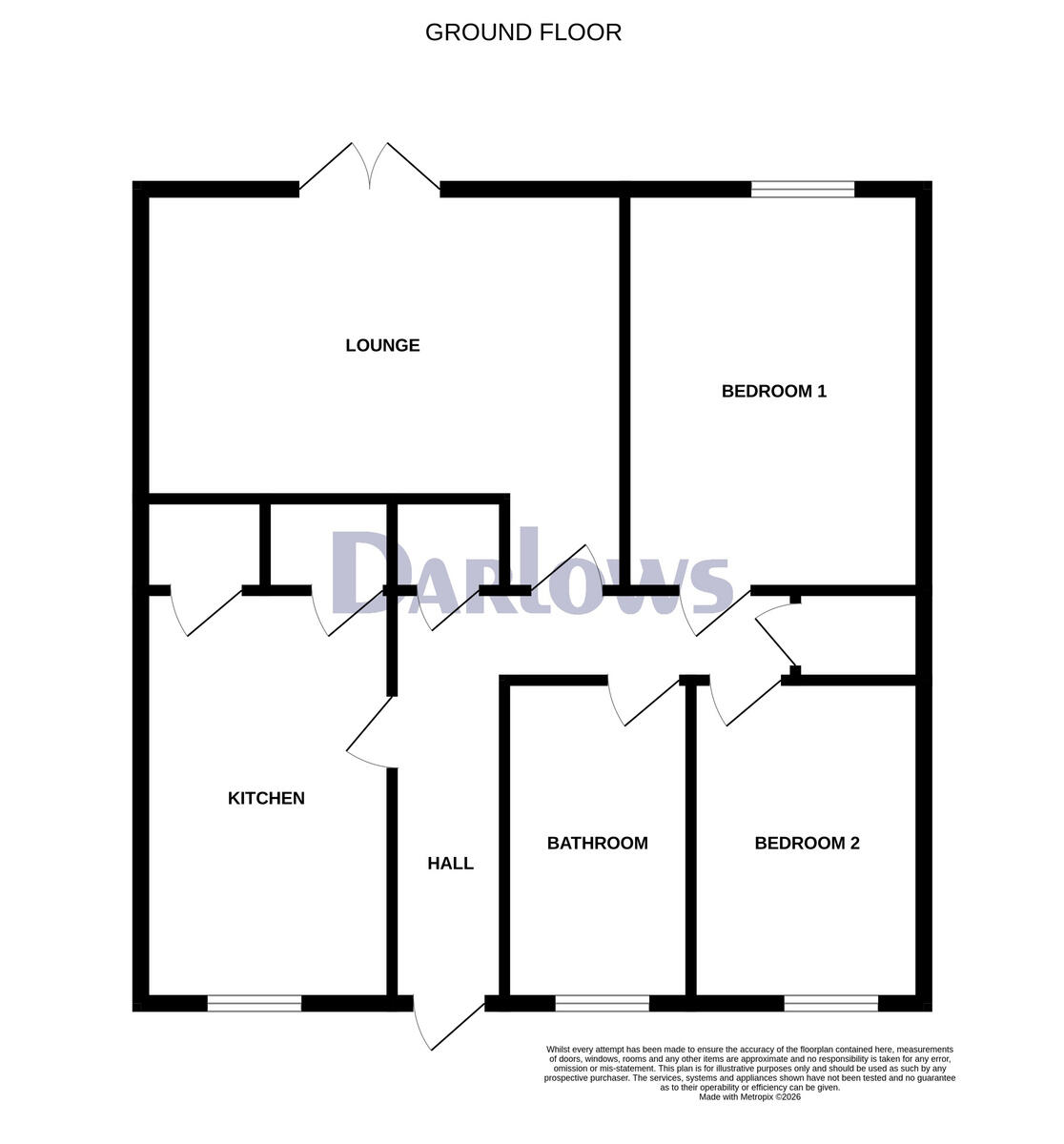 Bronhafod Street, Brynmawr floorplan