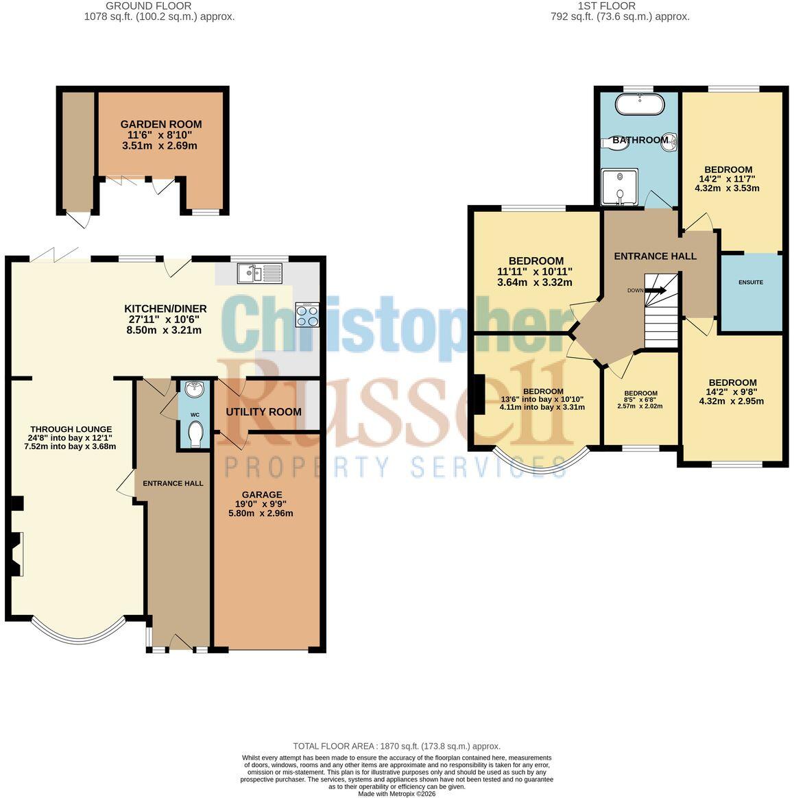 Longmead Drive, Sidcup, DA14 floorplan