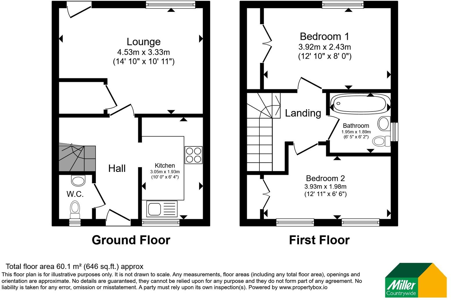 Dymond Close, Camelford, Cornwall, PL32 floorplan