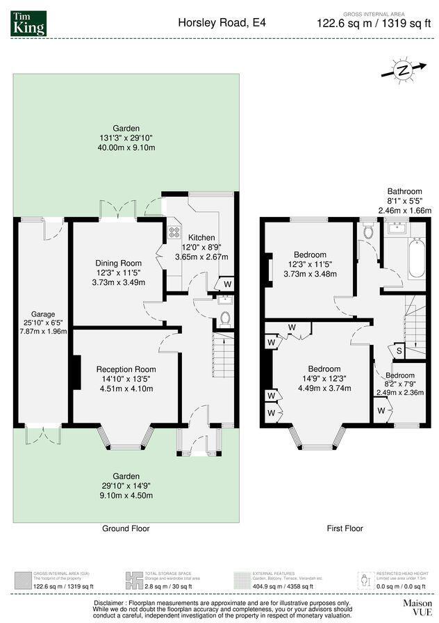 Horsley Road, London, E4 7HX floorplan