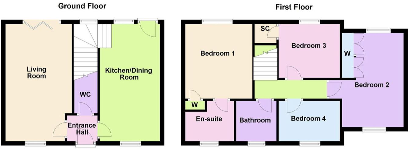 Old Dry Lane, Brigstock, NN14 3HY floorplan