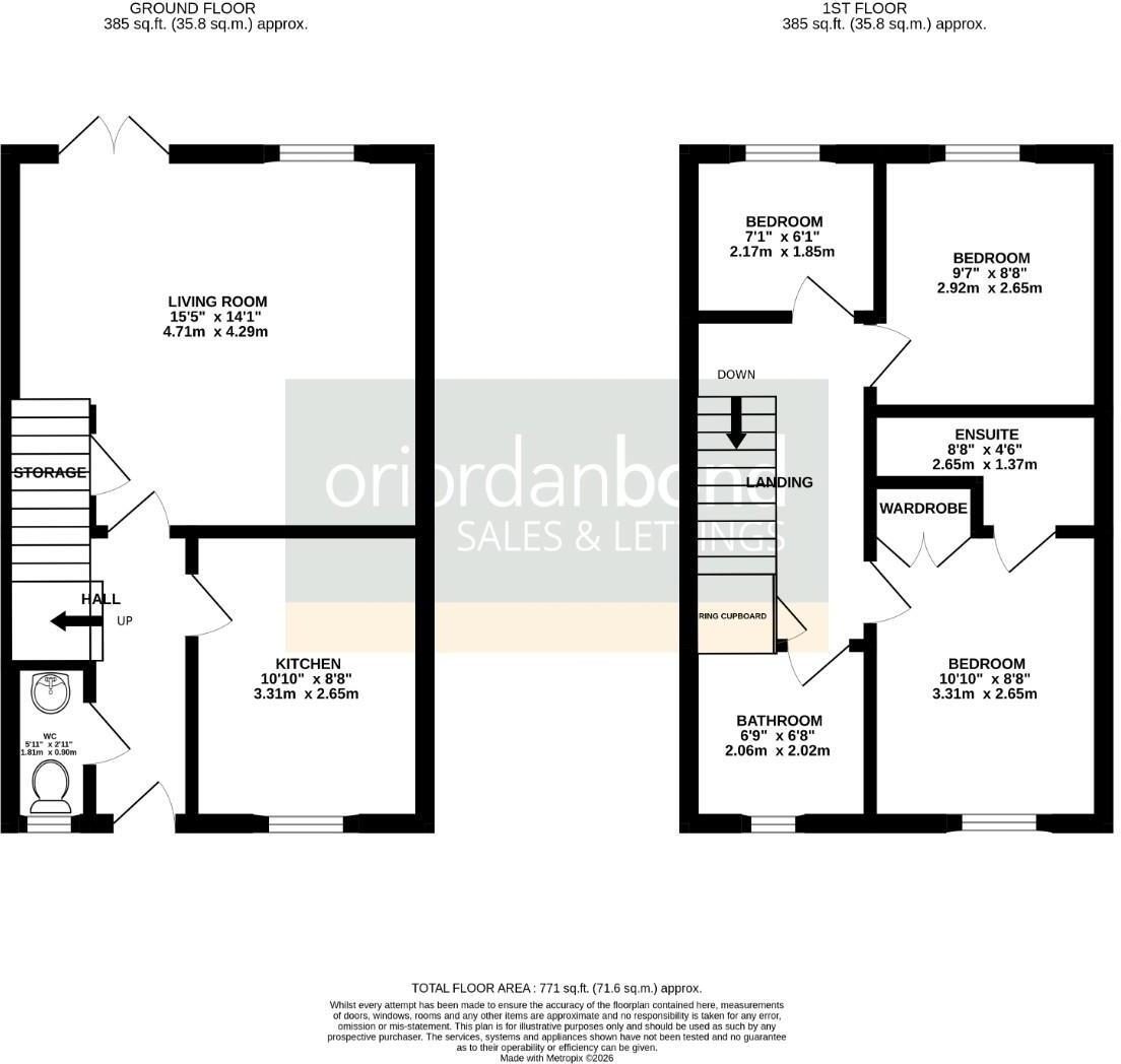Keepers Close, Grange Park, Northampton NN4 floorplan