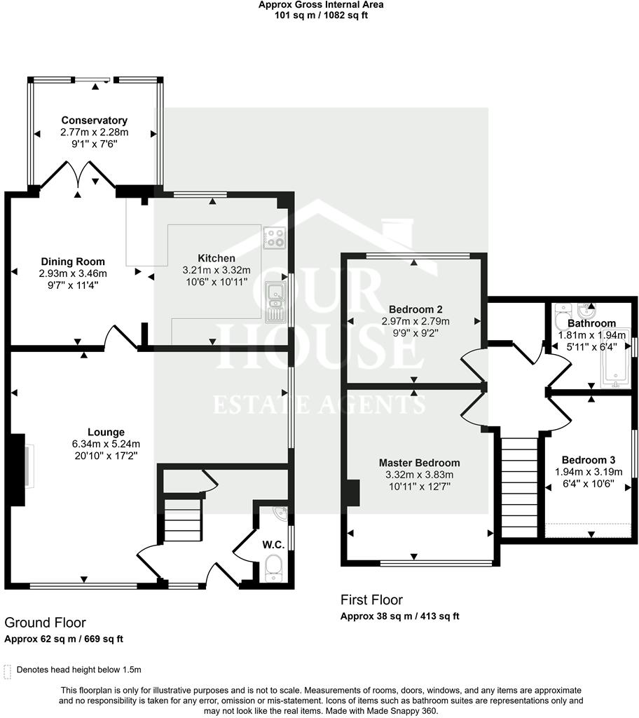 Cawood Drive, Skirlaugh, Hull floorplan