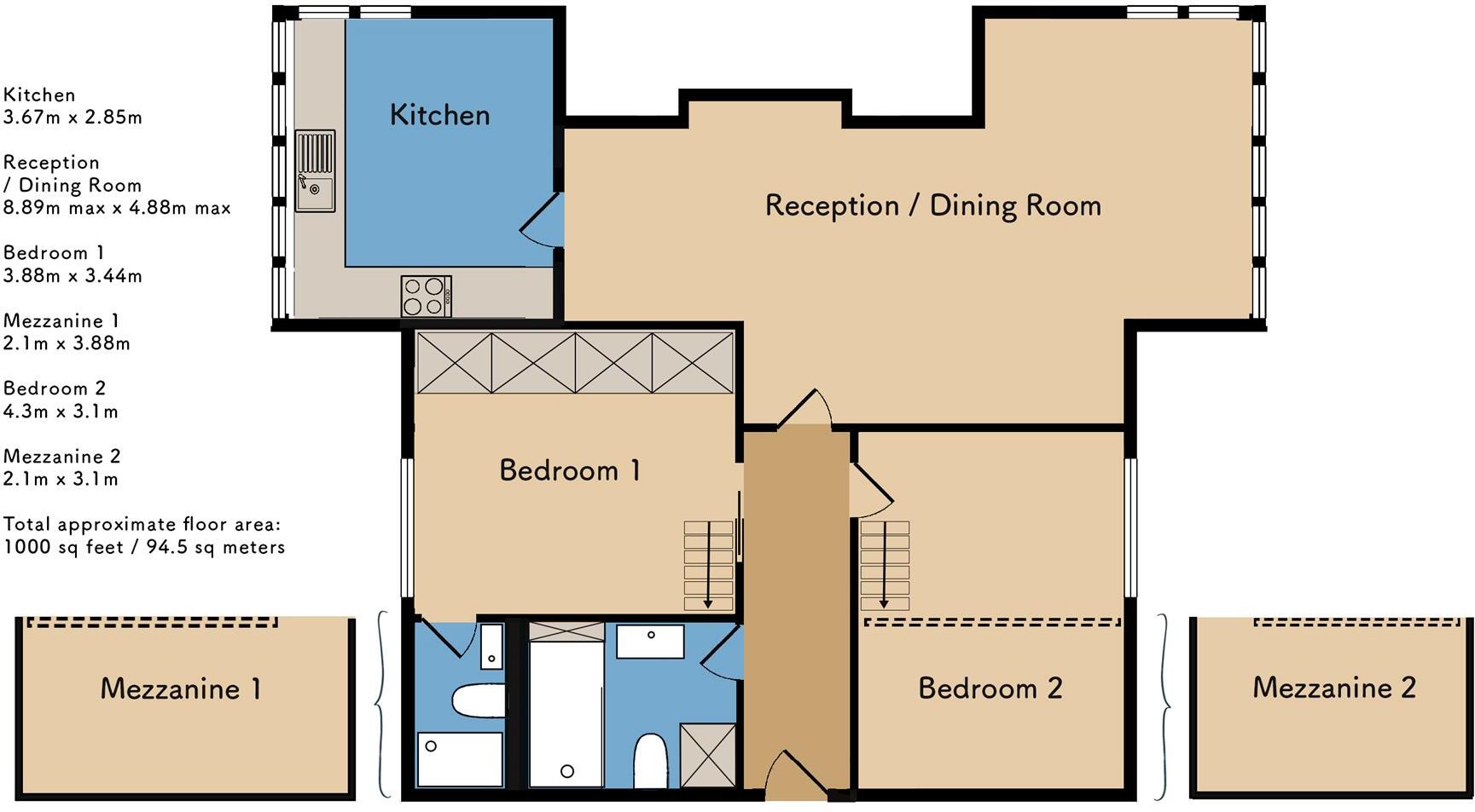 Royal Herbert Pavilions, Gilbert Close, Woolwich floorplan