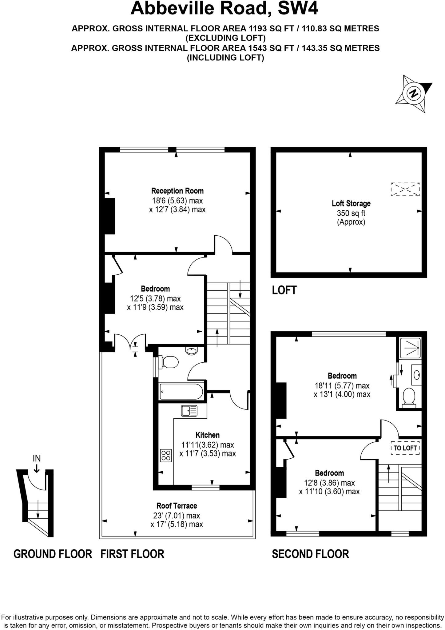 Abbeville Road, London, SW4 floorplan