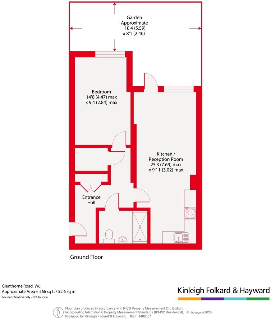 Glenthorne Road, Hammersmith, London, W6 floorplan