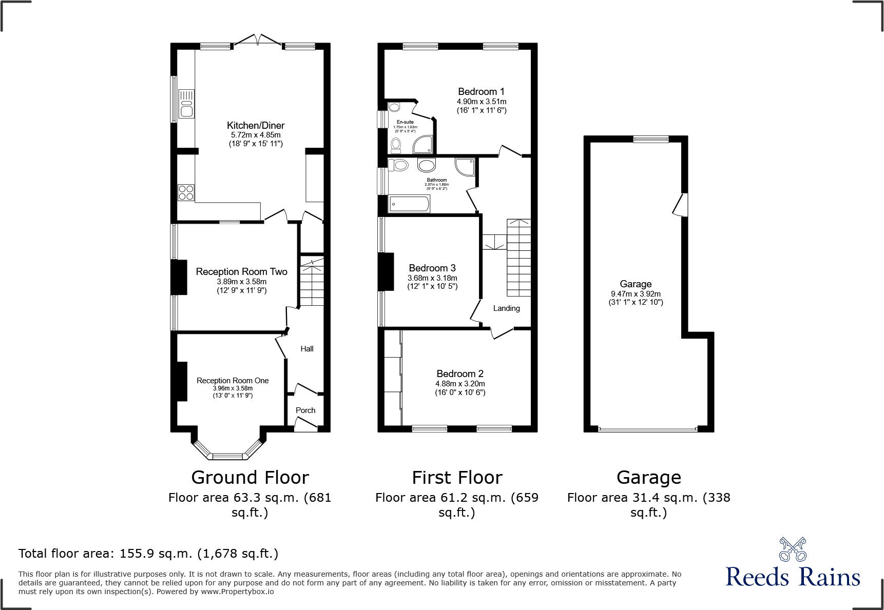Waterloo Road, Ashton-on-Ribble, Preston, Lancashire, PR2 floorplan