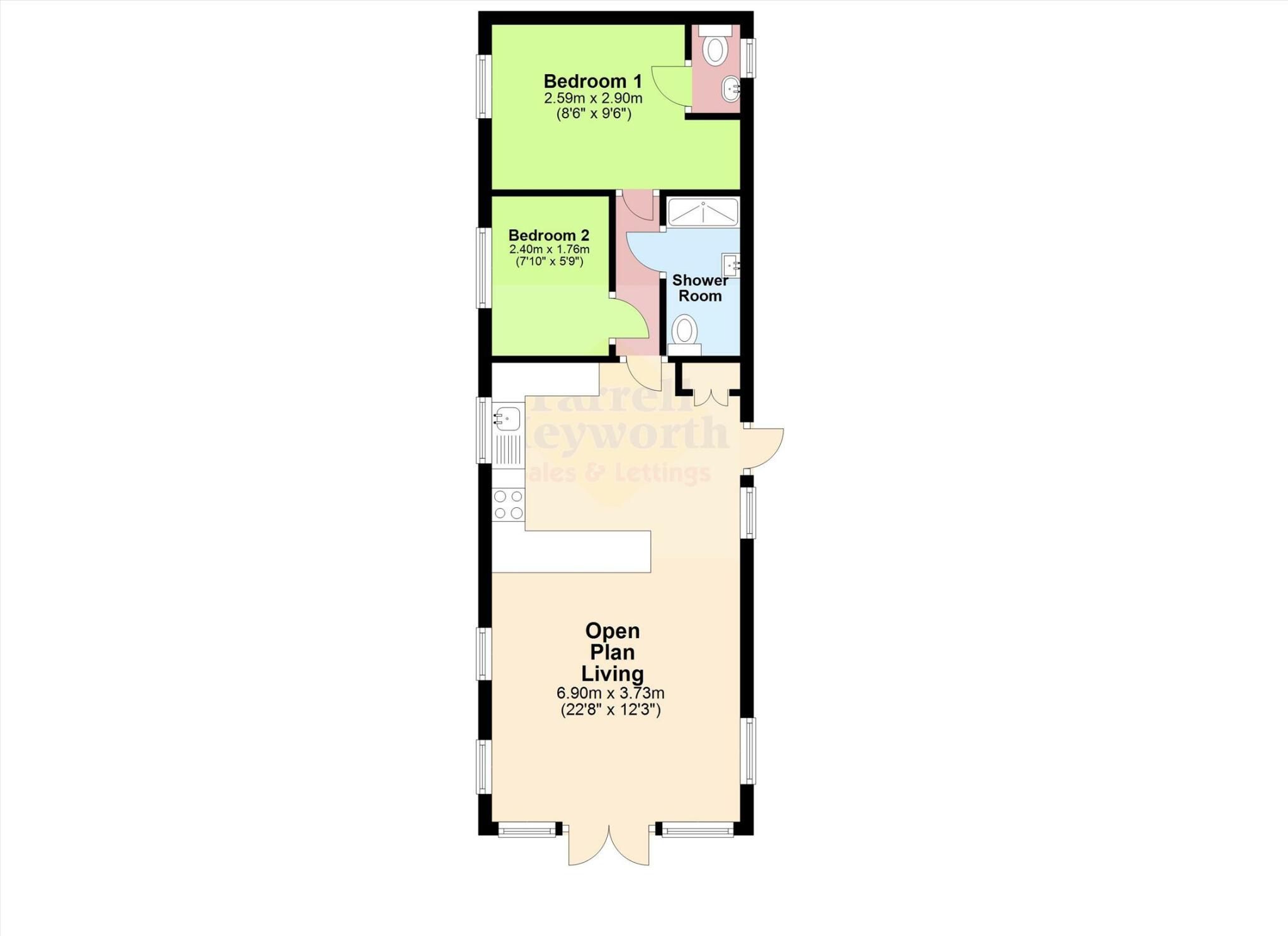 Poolfoot Lane, Singleton, Poulton Le Fylde floorplan