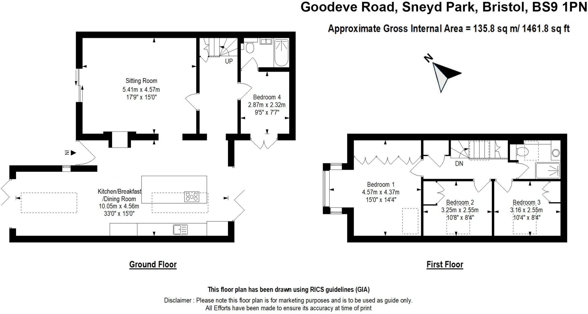 Goodeve Road | Sneyd Park floorplan