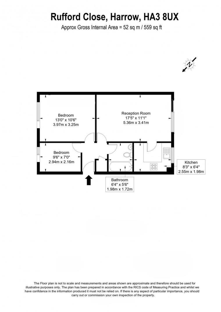 Rufford Close, Harrow floorplan