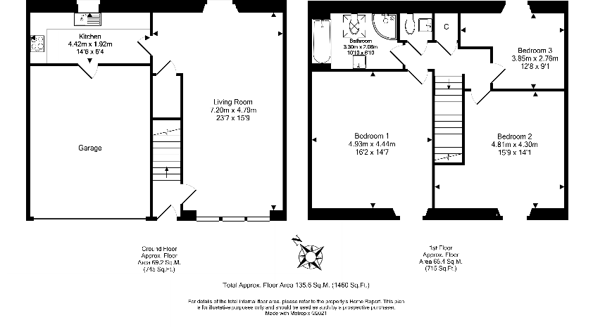 Sunbury Mews, Dean Village, Edinburgh, EH4 floorplan