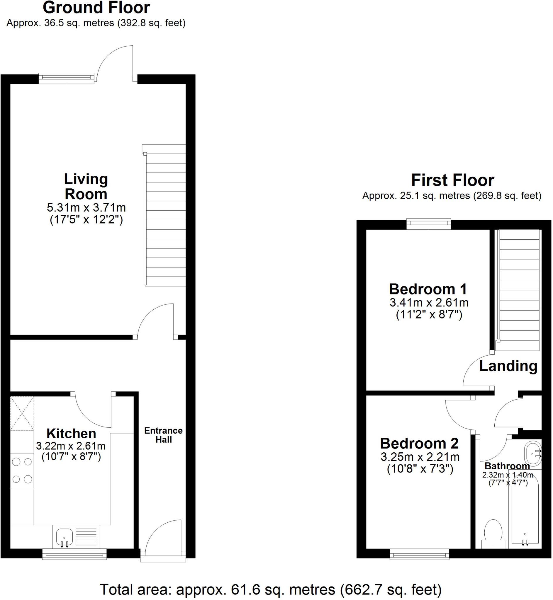 Loompits Way, Saffron Walden, Essex, CB11 floorplan