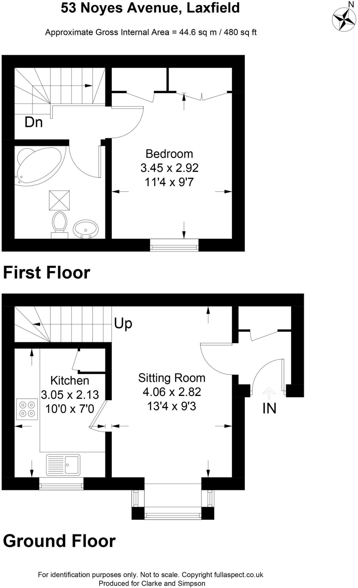 Laxfield, Suffolk floorplan