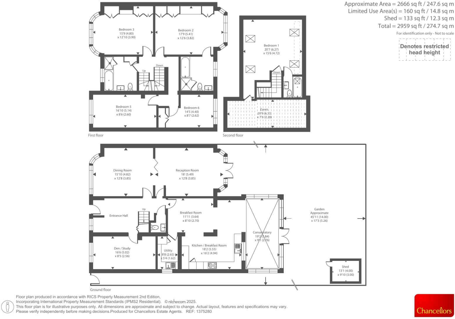 Hillcrest Gardens, Finchley, N3 floorplan