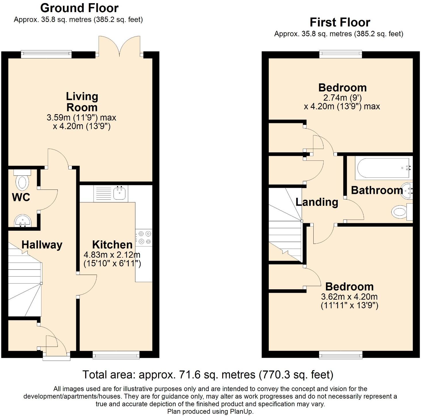 Deemers Stile, Redhill, Telford, Shropshire, TF2 9WR floorplan