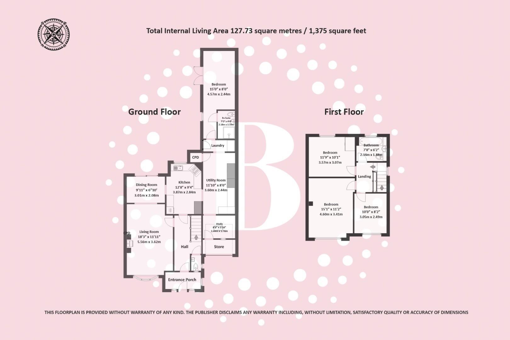 Beaufort Avenue, Leamington Spa floorplan