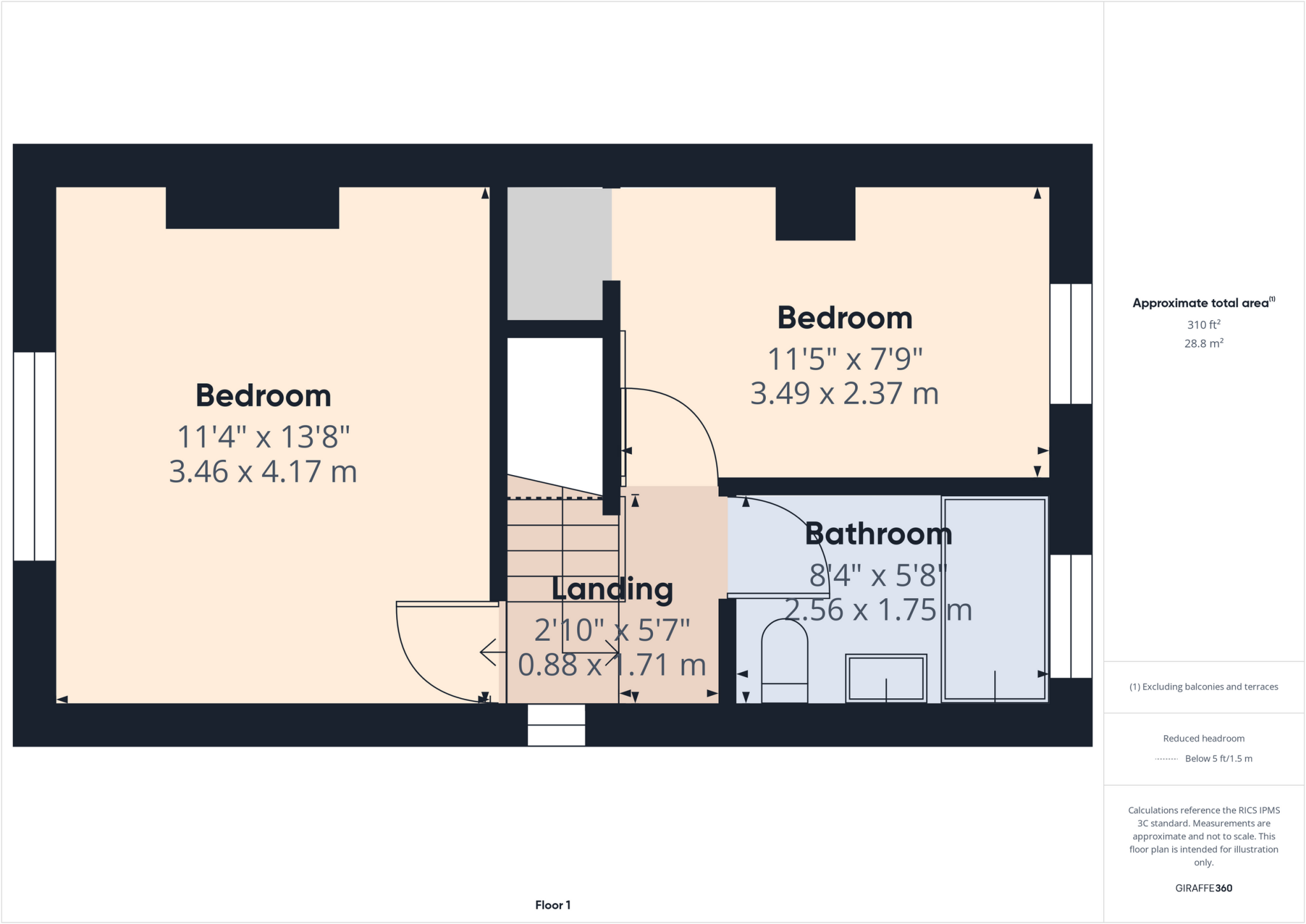 Lyndhurst Grove, Chaddesden floorplan