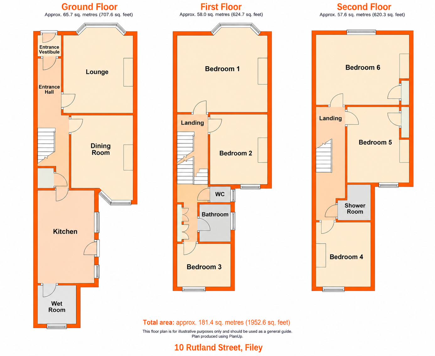 Rutland Street, Filey, North Yorkshire floorplan