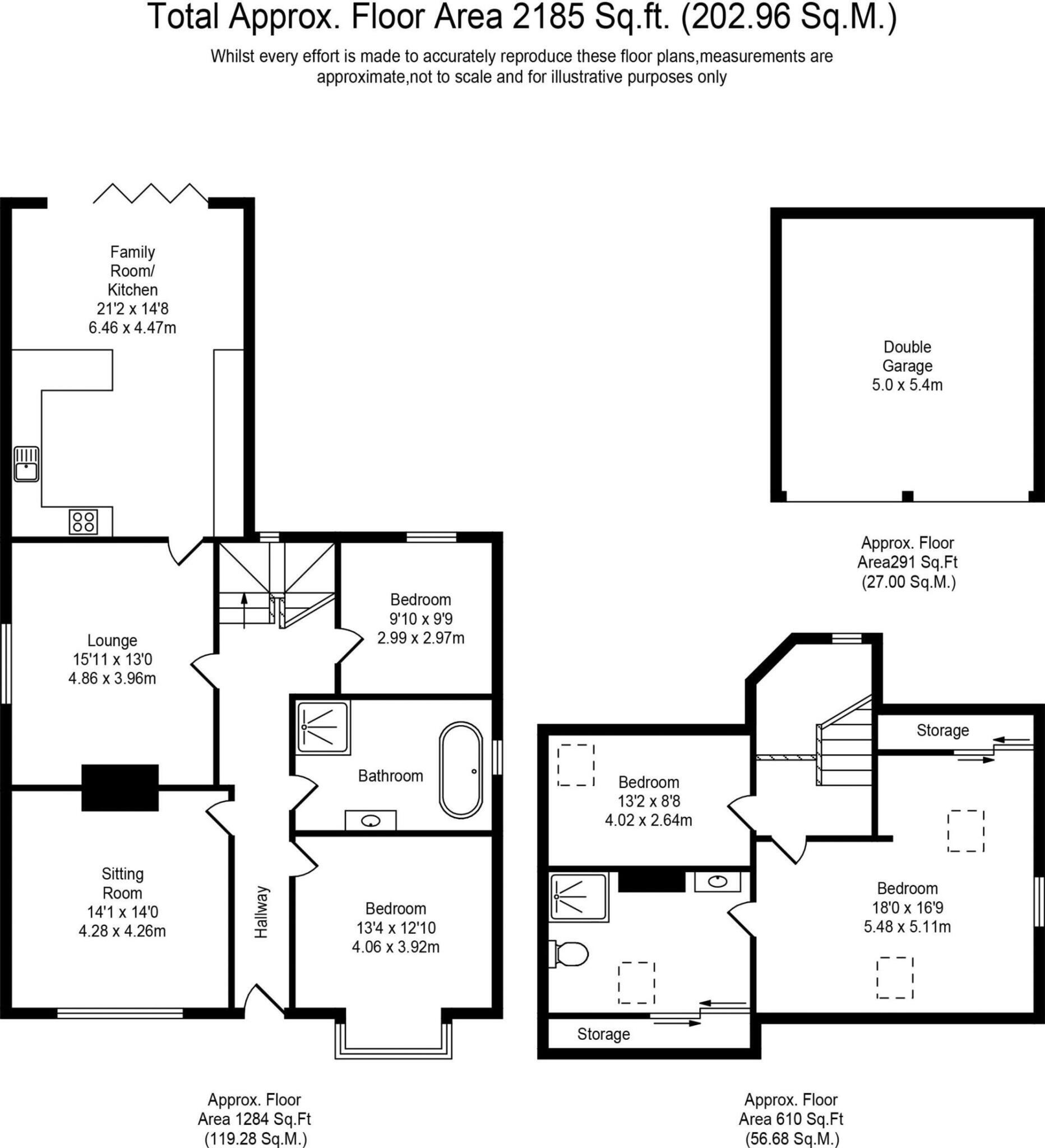 Spa Lane, Lathom, L40 floorplan