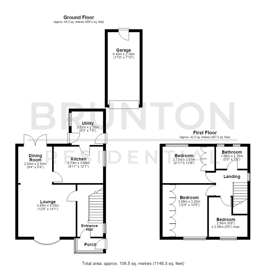Caroline Gardens, Wallsend, NE28 floorplan
