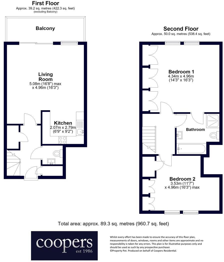 Oak Tree Court, Broadfields floorplan