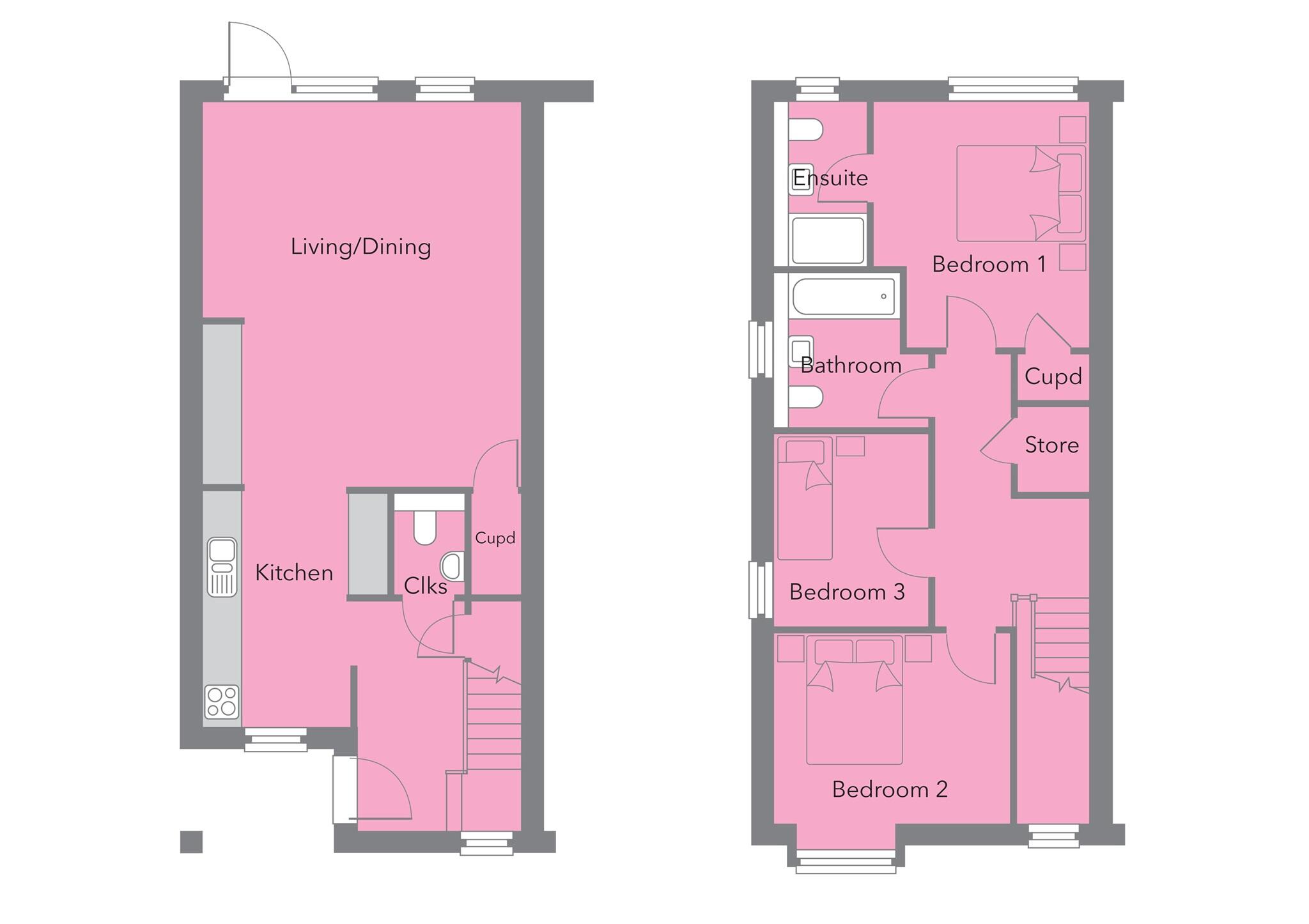 Whissonsett Road, Colkirk, Fakenham floorplan