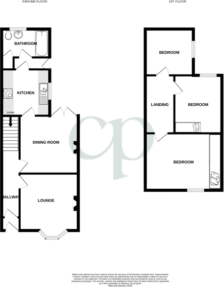 Chandos Road, Ampthill, Bedford, MK45 floorplan